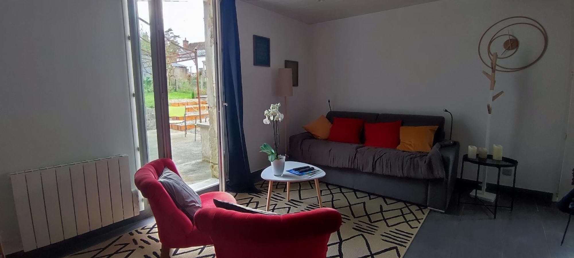 Villa Le Petit Prieure Langeais Esterno foto